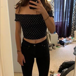 abercrombie & fitch crop top